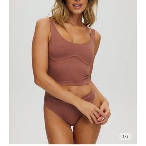 BAMBOO Cocoa Bra cami